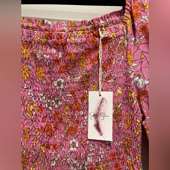 NWT Jessica Simpson pink XS dress - Picture 7 of 7